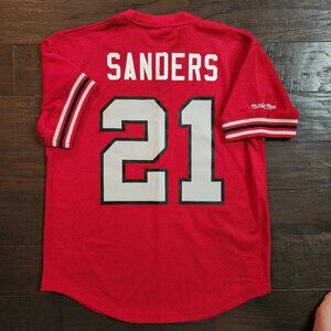 Deion Sanders Mitchell & Ness Atlanta Falcons Jersey 44 L